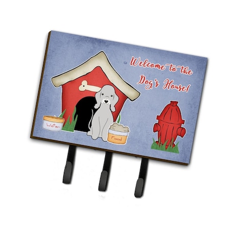 Carolines Treasures Dog House Collection Bedlington Terrier Blue Leash or Key Holder BB2844TH68
